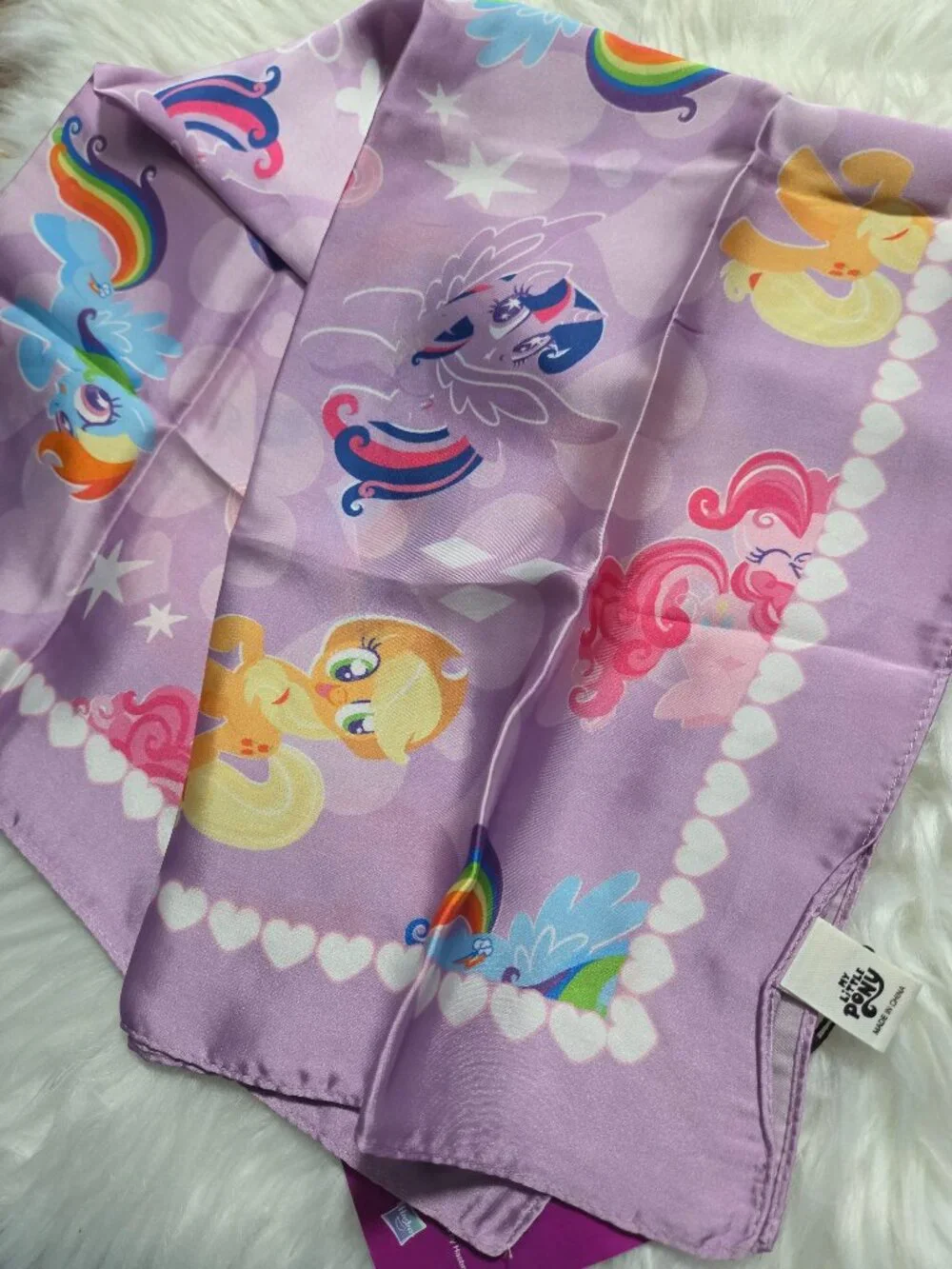 My Little Pony Silky Feel Square Scarf
